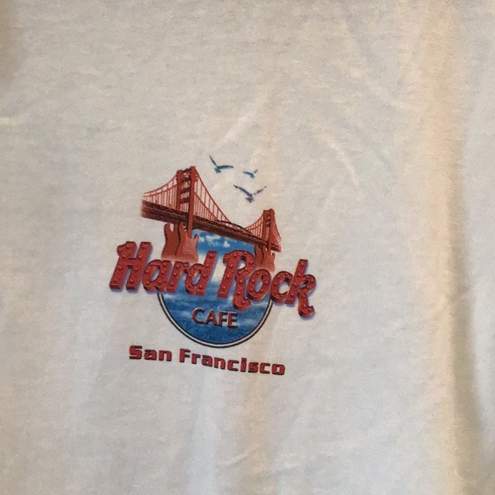 Hard Rock Cafe San Francisco T Shirt, Vintage 1990s - Picture 3 of 16